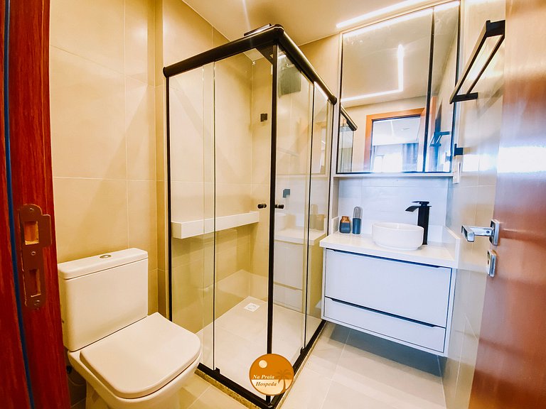 M1405- Moderno Studio Vista Mar c/ Alexa -Parc. 6x