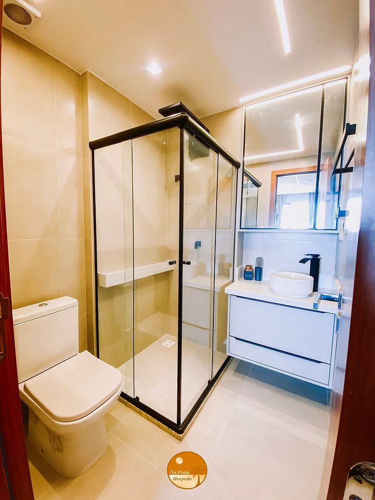 M1405- Moderno Studio Vista Mar c/ Alexa -Parc. 6x