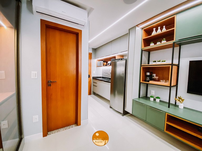 M1405- Moderno Studio Vista Mar c/ Alexa -Parc. 6x