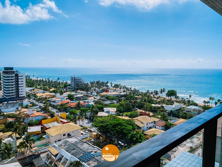 M1405- Moderno Studio Vista Mar c/ Alexa -Parc. 6x