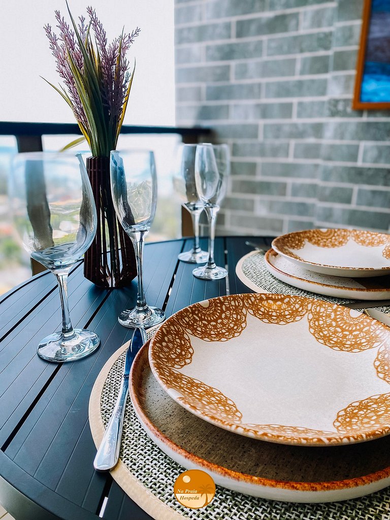 M1405- Moderno Studio Vista Mar c/ Alexa -Parc. 6x