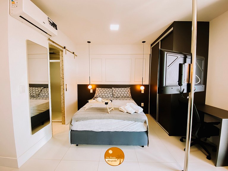 PSP502 - Studio Vista Mar, Piscina - 6x S/ Juros