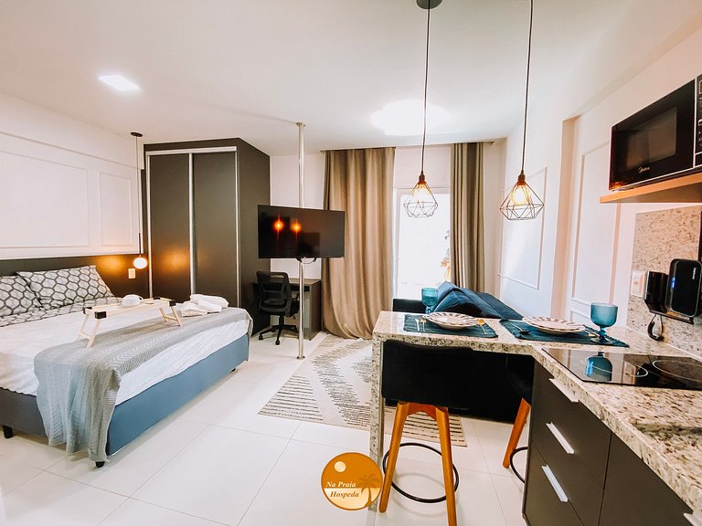 PSP502 - Studio Vista Mar, Piscina - 6x S/ Juros