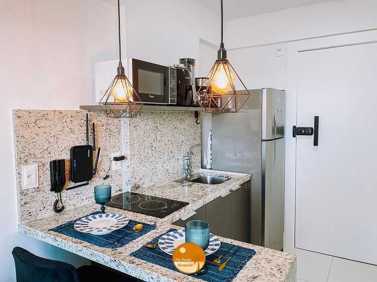 PSP502 - Studio Vista Mar, Piscina - 6x S/ Juros