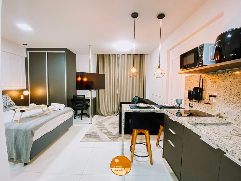 PSP502 - Studio Vista Mar, Piscina - 6x S/ Juros