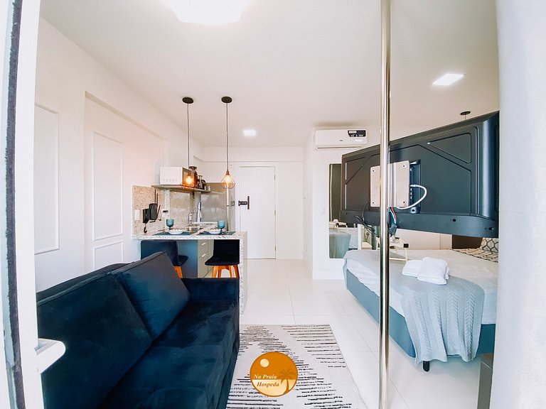 PSP502 - Studio Vista Mar, Piscina - 6x S/ Juros