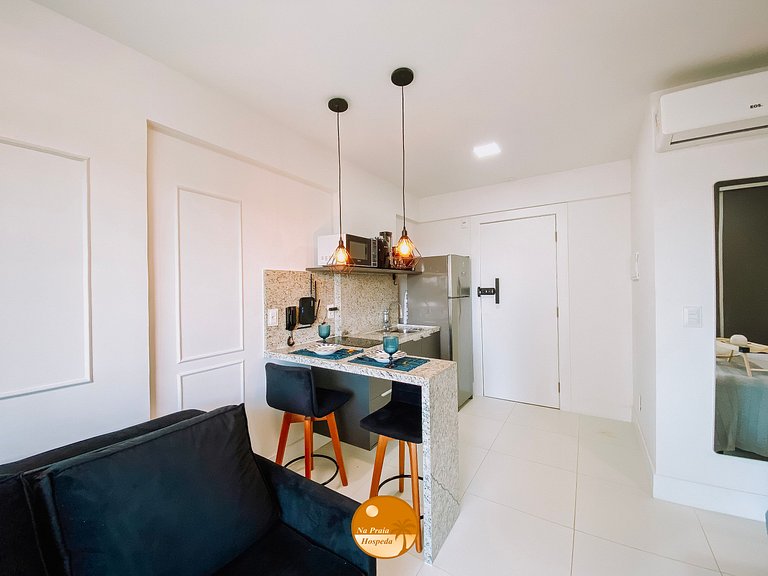 PSP502 - Studio Vista Mar, Piscina - 6x S/ Juros