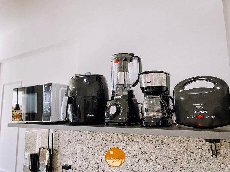 PSP502 - Studio Vista Mar, Piscina - 6x S/ Juros