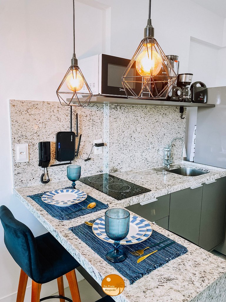 PSP502 - Studio Vista Mar, Piscina - 6x S/ Juros