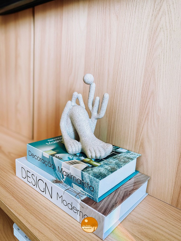 CLS605- Studio Vista Mar, Piscina, Churrasqueira