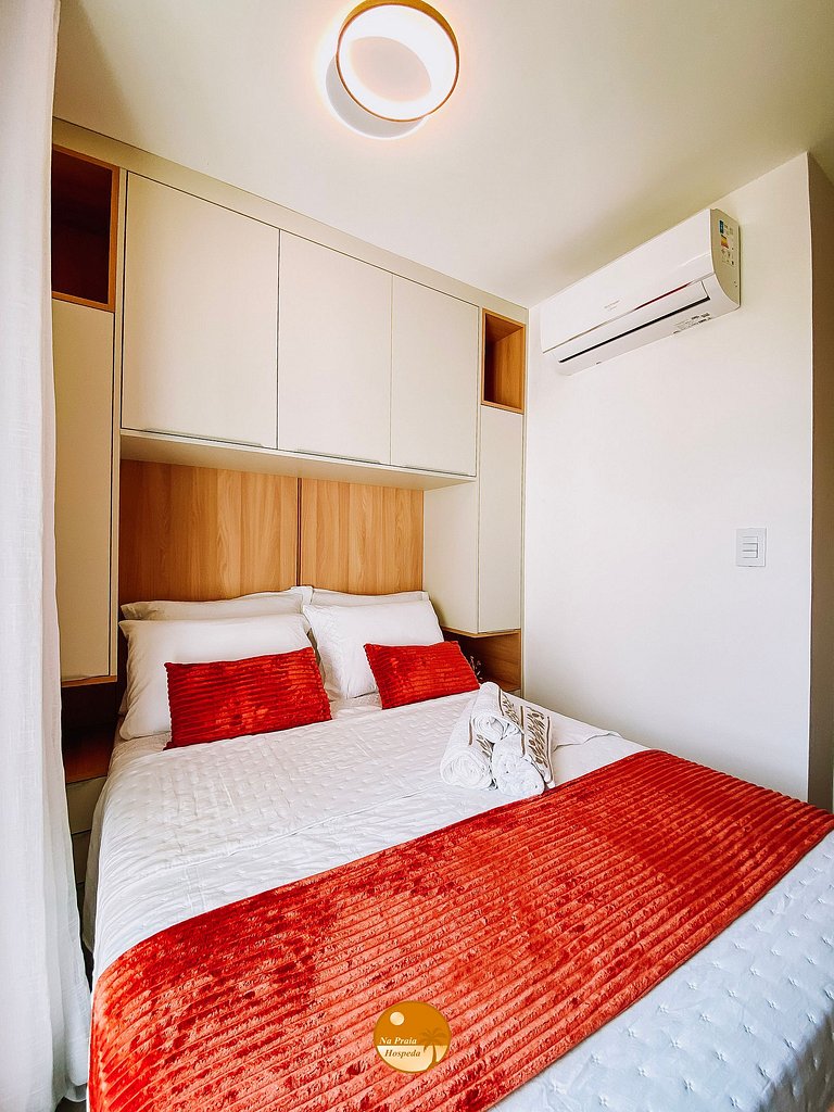 CLS605- Studio Vista Mar, Piscina, Churrasqueira