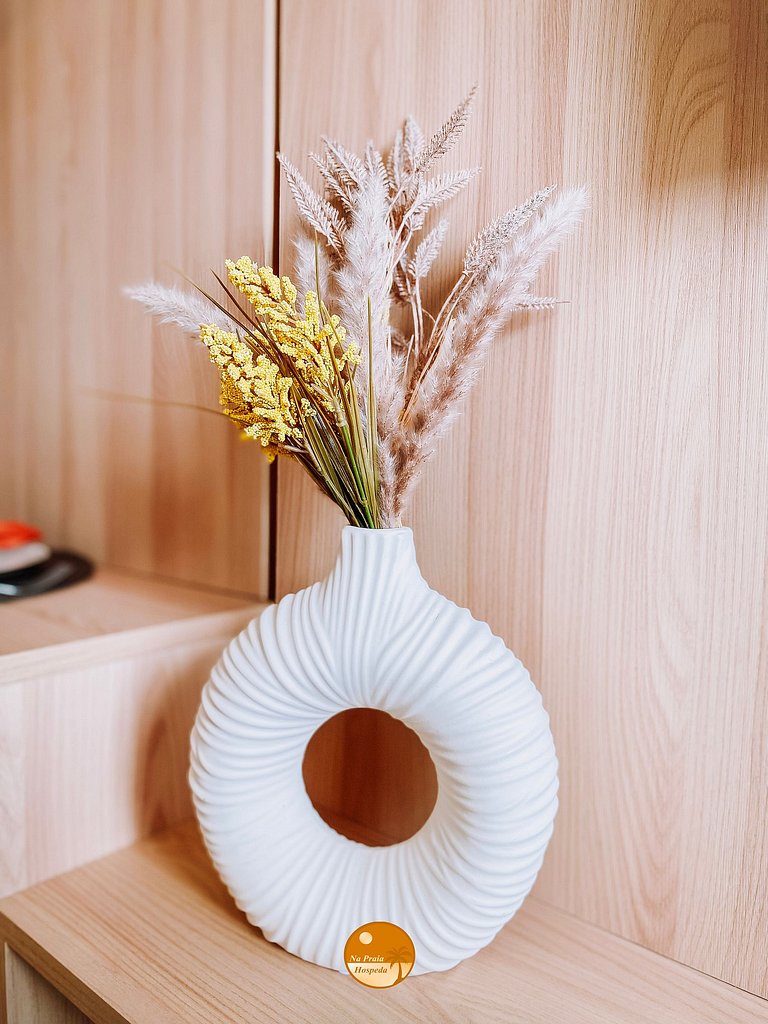 CLS605- Studio Vista Mar, Piscina, Churrasqueira