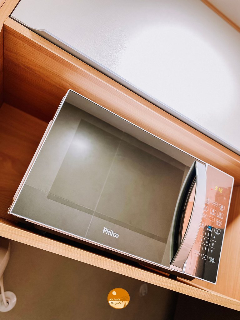 CLS605- Studio Vista Mar, Piscina, Churrasqueira