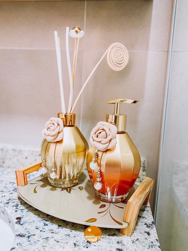 CLS605- Studio Vista Mar, Piscina, Churrasqueira