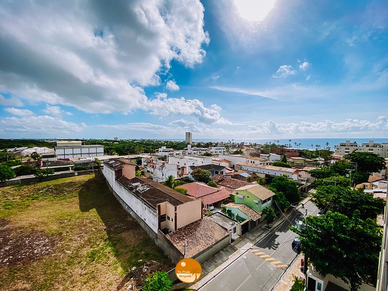 CLS605- Studio Vista Mar, Piscina, Churrasqueira