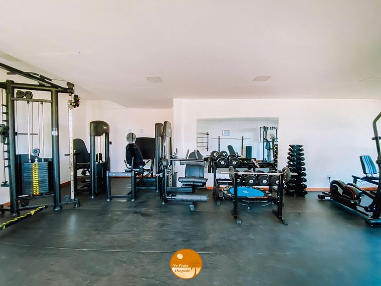 V307-Beira Mar, Varanda Gourmet, Piscina, Academia