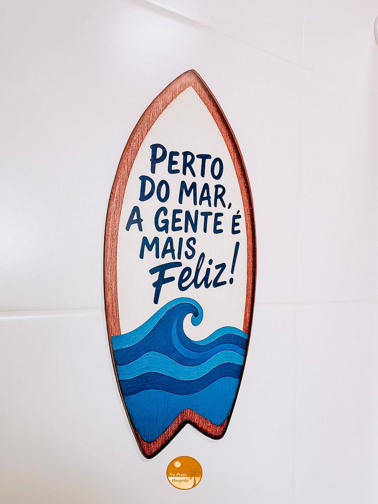 V307-Beira Mar, Varanda Gourmet, Piscina, Academia