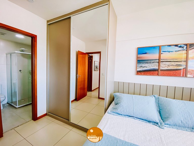 V307 - Beira Mar, Piscina, Academia, Portaria 24hs