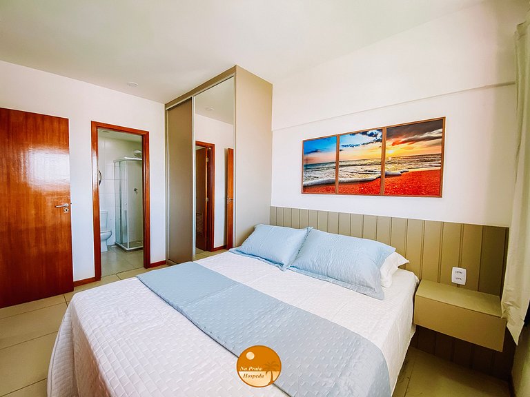 V307 - Beira Mar, Piscina, Academia, Portaria 24hs