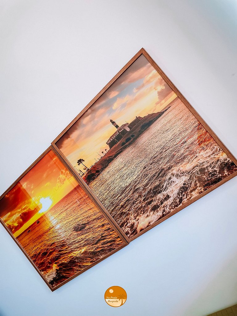 V307 - Beira Mar, Piscina, Academia, Portaria 24hs