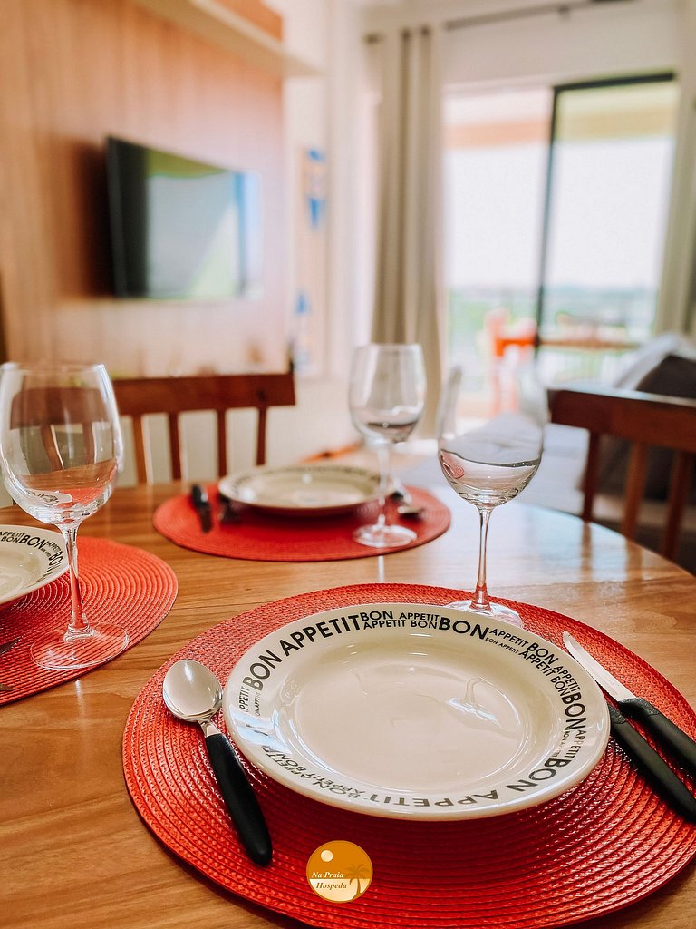 V307 - Beira Mar, Piscina, Academia, Portaria 24hs