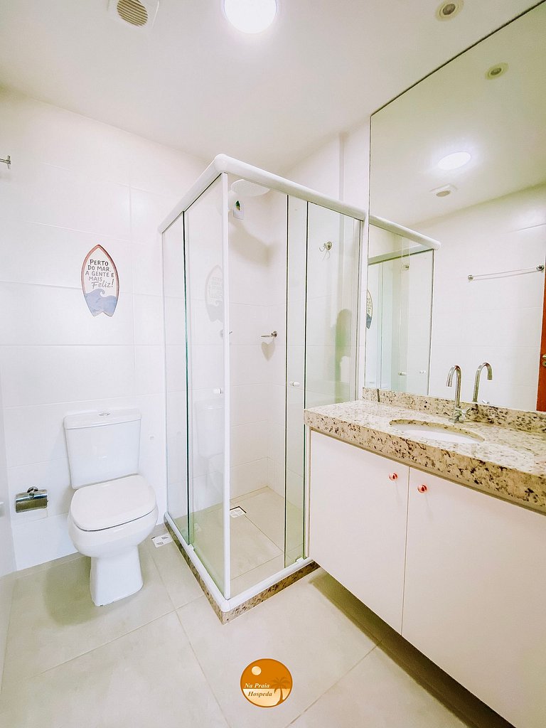 V307-Beira Mar, Varanda Gourmet, Piscina, Academia