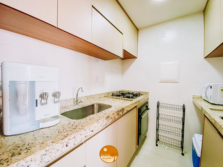 V307-Beira Mar, Varanda Gourmet, Piscina, Academia