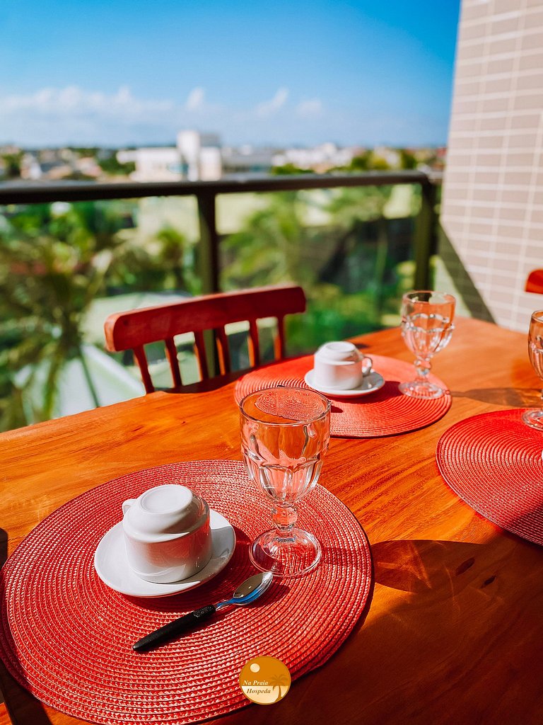 V307 - Beira Mar, Piscina, Academia, Portaria 24hs