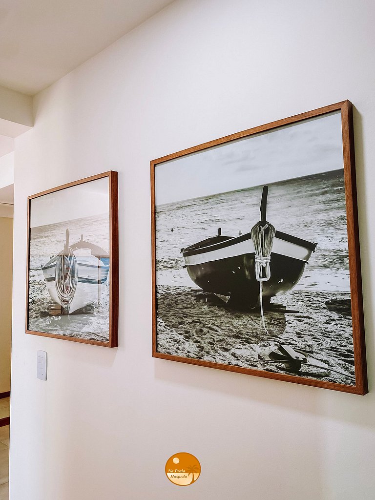 V307 - Beira Mar, Piscina, Academia, Portaria 24hs