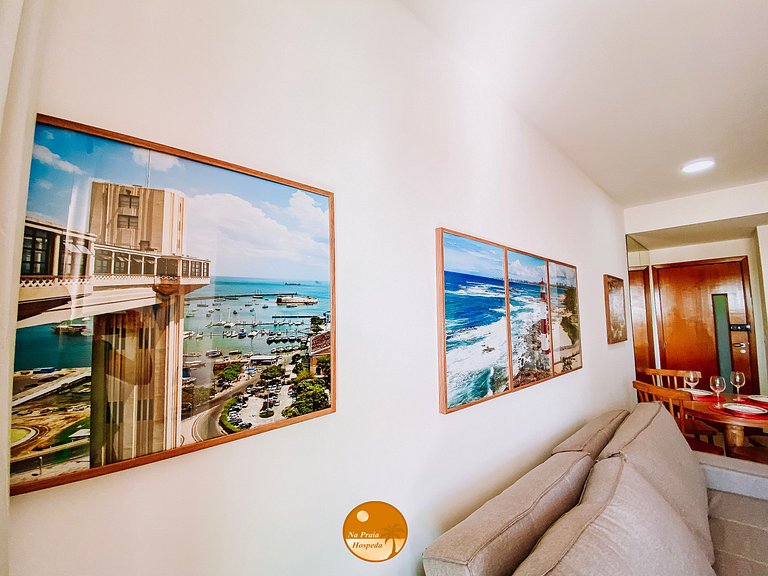 V307 - Beira Mar, Piscina, Academia, Portaria 24hs