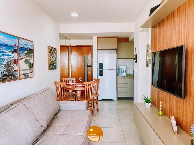 V307 - Beira Mar, Piscina, Academia, Portaria 24hs