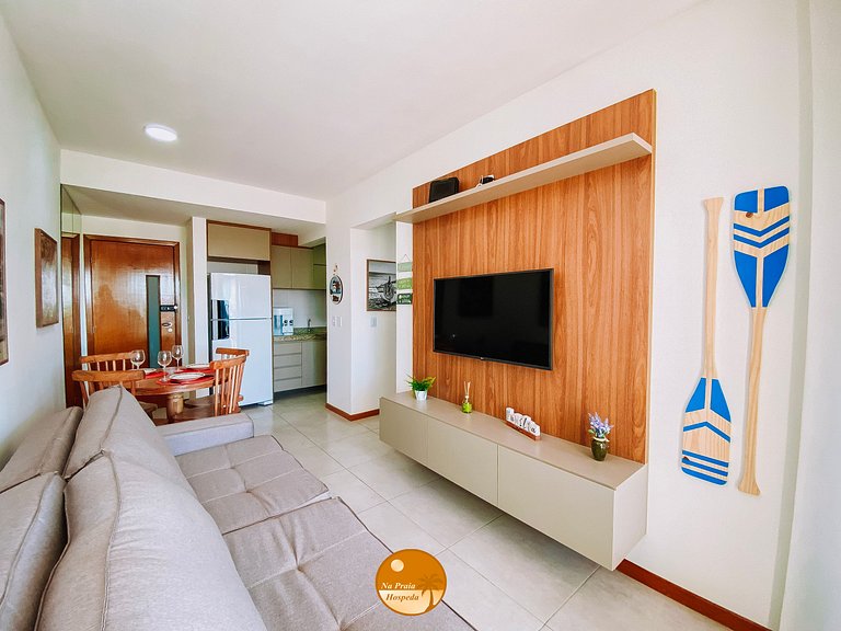 V307 - Beira Mar, Piscina, Academia, Portaria 24hs