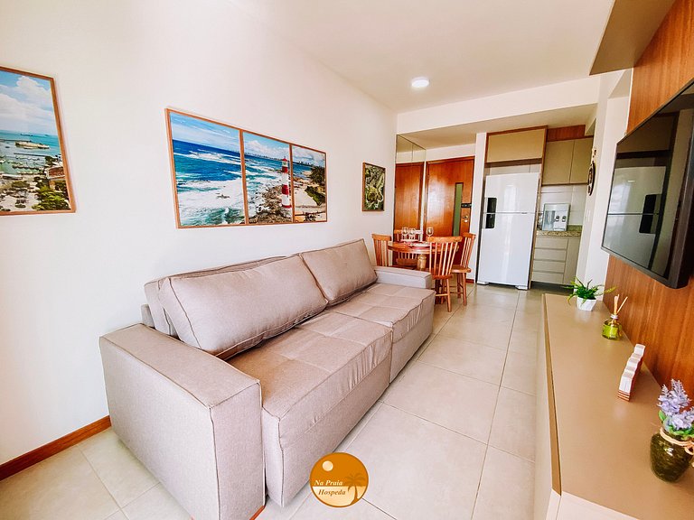V307-Beira Mar, Varanda Gourmet, Piscina, Academia