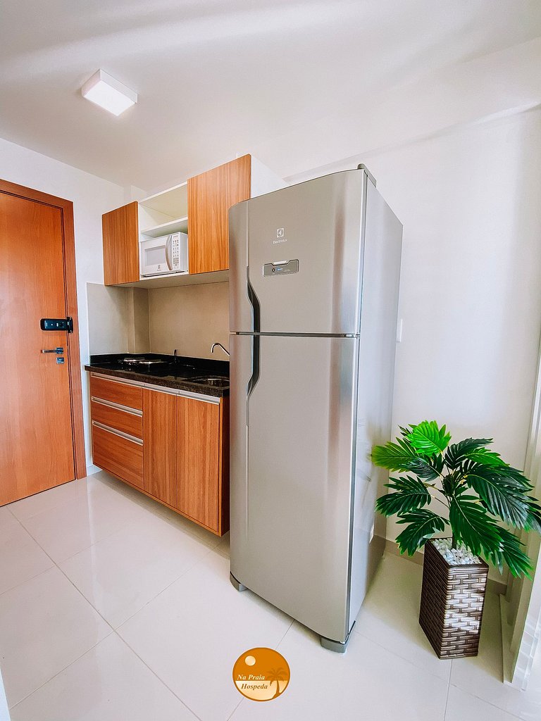 M1115 - Encantador Studio Vista Mar - 6x S/ Juros