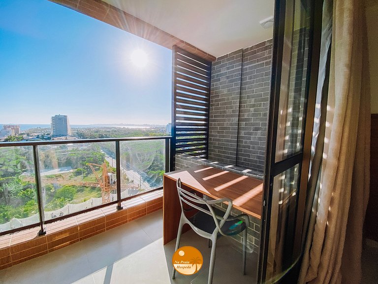 M1115 - Encantador Studio Vista Mar - 6x S/ Juros