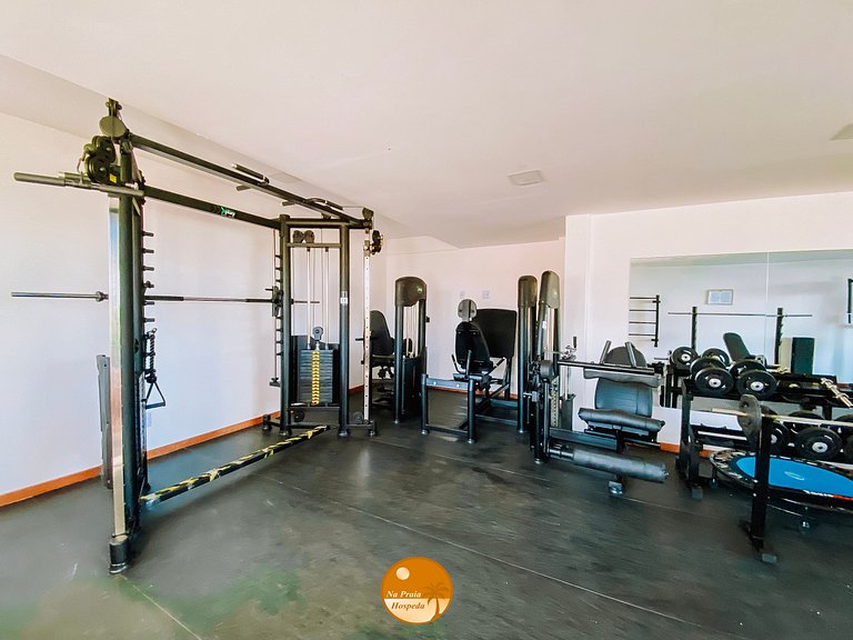 V703 - VISTA de Cinema, Piscina Borda Infinita, Beira Mar