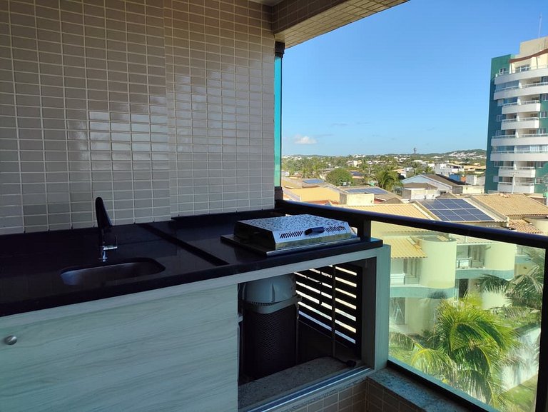 V307-Beira Mar, Varanda Gourmet, Piscina, Academia