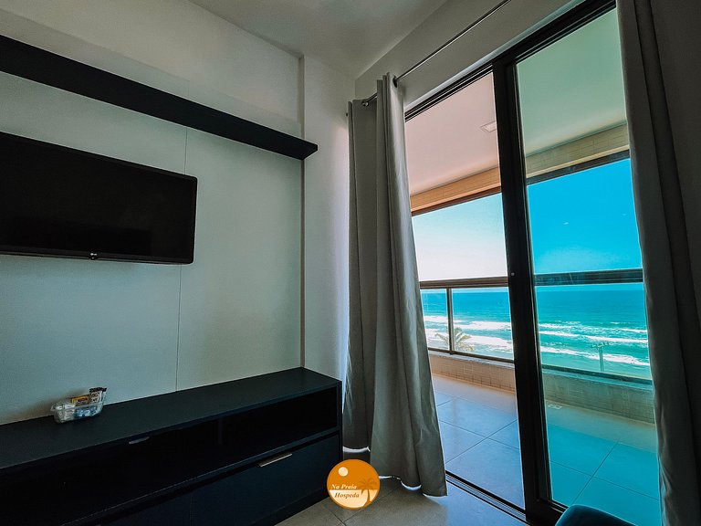 V403- VISTA MAR e Piscina, Pé na Areia, Garagem