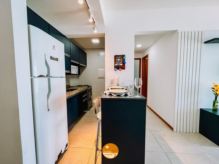 V403- VISTA MAR e Piscina, Pé na Areia, Garagem