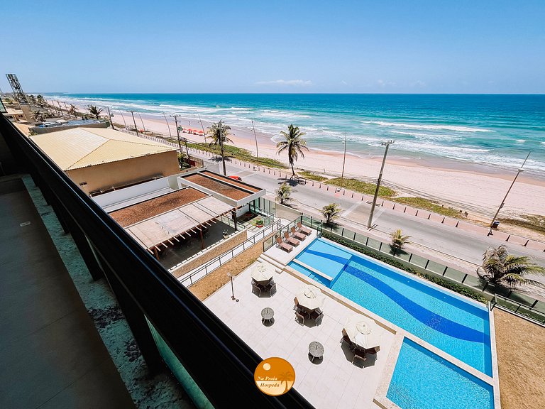 V403- VISTA MAR e Piscina, Pé na Areia, Garagem
