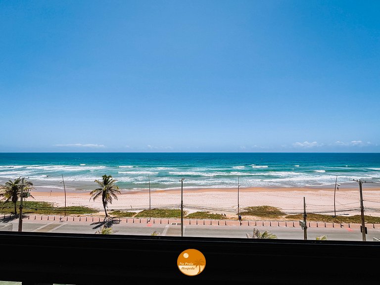 V403- VISTA MAR e Piscina, Pé na Areia, Garagem
