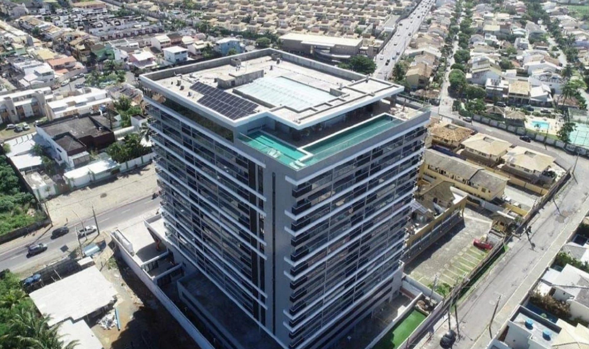 Fachada do condomínio Stella Premium, Stella Maris, Salvador